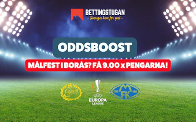 Bettingstugan Oddsboost Elfsborg Molde