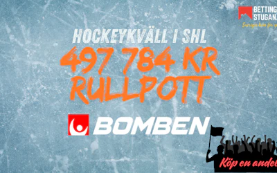 Bettingstugan Rullpott Bomben SHL 497 784 kr