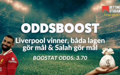 Oddsboost Ligacupen - Liverpool - Tottenham - Bettingstugan