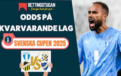 Odds och spelschema Svenska Cupen 2025 - semifinaler - Bettingstugan