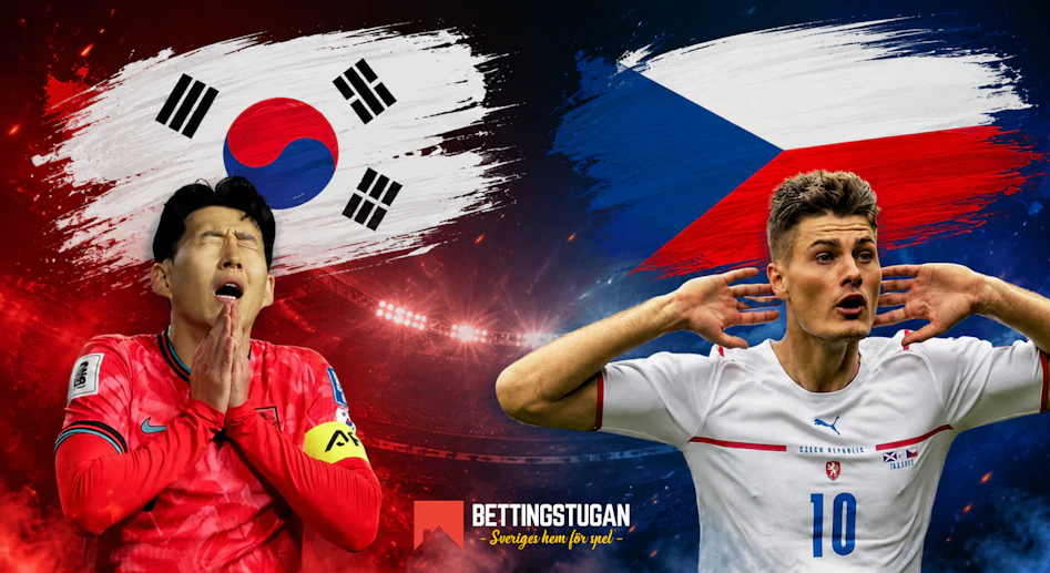Sydkorea - Tjeckien i Fotbolls-VM 2026