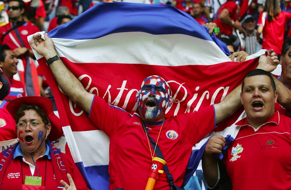 Costa Rica fans