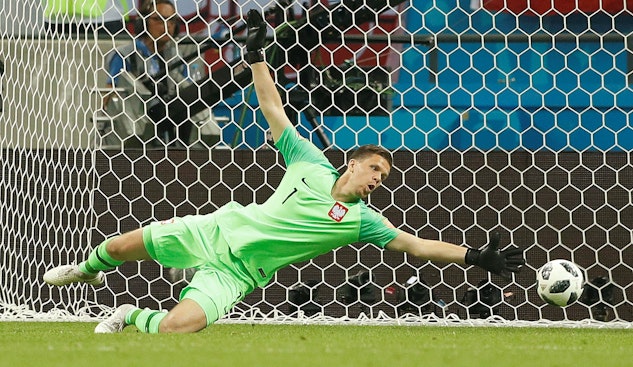 Wojciech Szczesny Målvakt Polen EM 2021 Grupp E Sverige