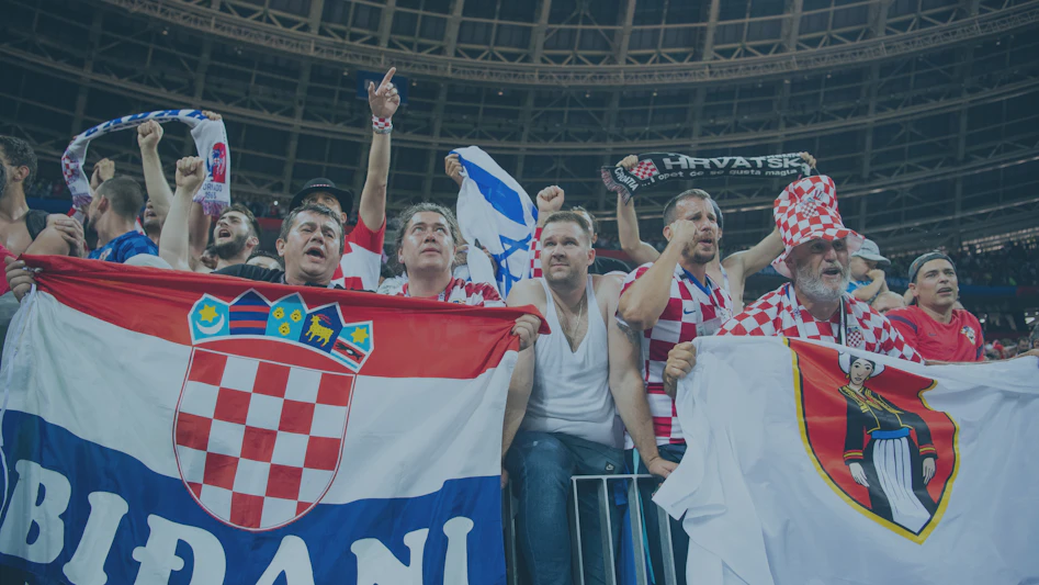 Kroatien VM fans