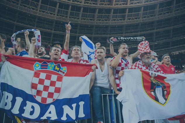 Kroatien VM fans
