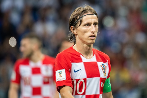 Luka Modric Kroatien Fotbolls-EM 2022 Grupp F