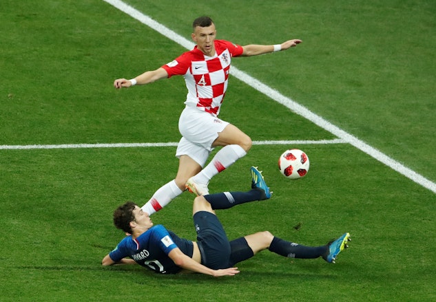 Ivan Perisic Kroatien Fotbolls-VM 2022 Grupp F