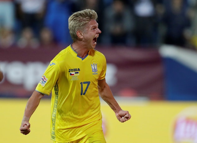 Oleksandr Zinchenko Ukraina Grupp C Fotbolls-EM 2021