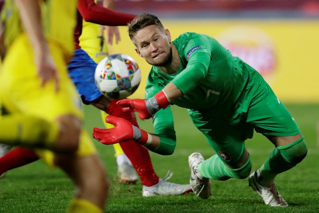 Tomas Vaclik Målvakt Tjeckien Fotbolls-EM 2021