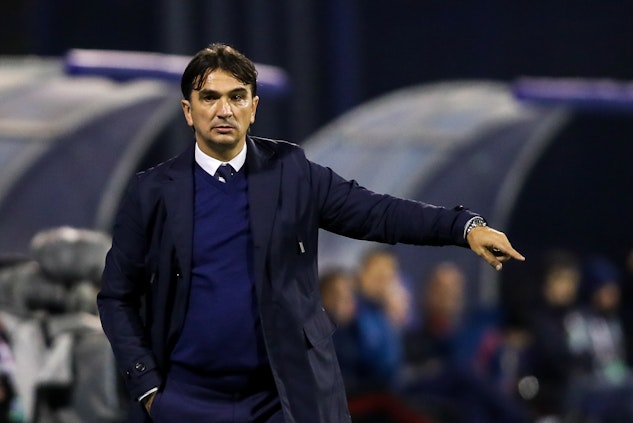Zlatko Dalic Kroatien förbundskapten VM 2022 Grupp F