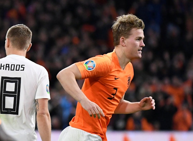 Matthijs de Ligt Nederländerna Holland Fotbolls-EM 2021 Grupp C