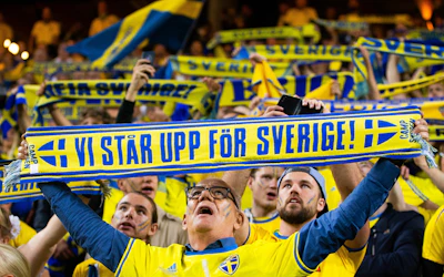 Sverige Rumänien fans em-kval