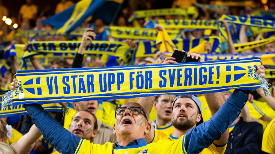 Sverige Rumänien fans em-kval