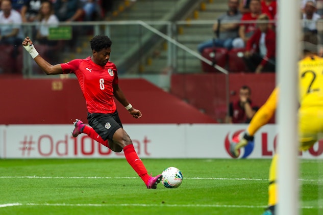 David Alaba Fotbolls-EM 2021 Österrike Grupp C