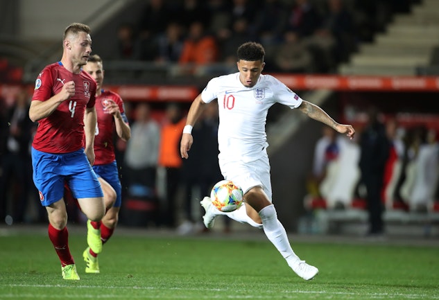Jadon Sancho England Löfte Framtid EM 2021 Fotboll Europamästerskap