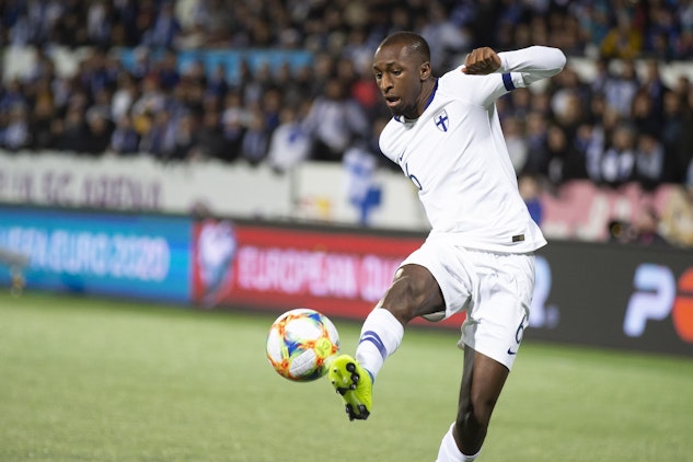 Glen Kamara Finland Fotbolls-EM 2021 europamästerskap