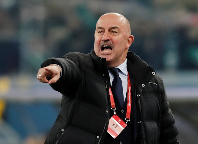 Stanislav Cherchesov Ryssland Fotbolls-EM 2021
