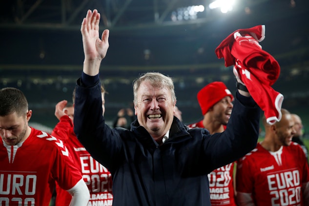 Åge Hareide Danmark Fotbolls-EM 2021 Grupp B