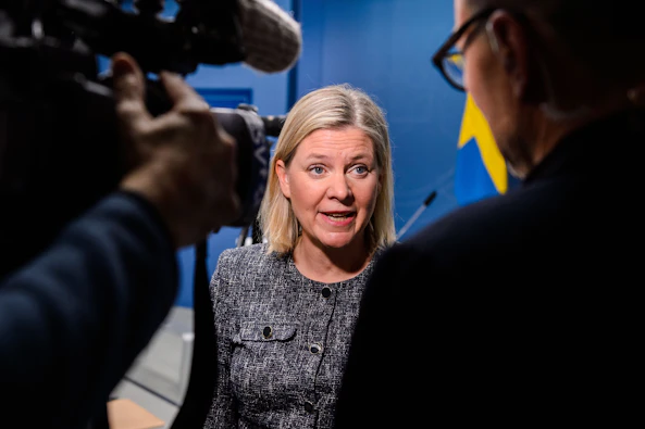 Magdalena Andersson Socialdemokraterna Statsminister