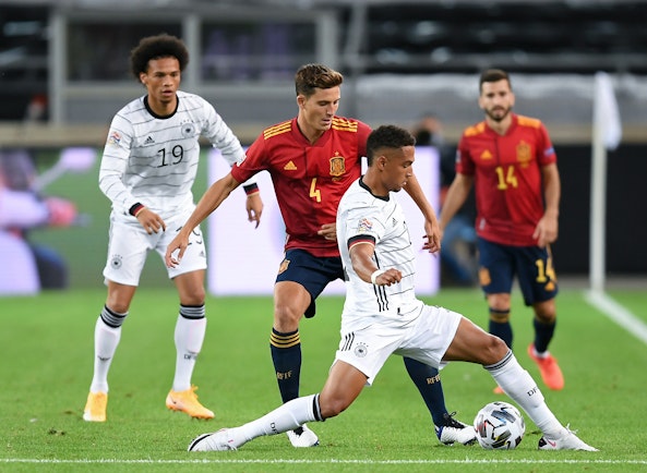 Bild på Tyskland mot Spanien i VM 2022