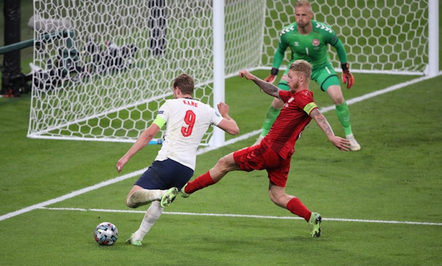 England mot Danmark EM 2024