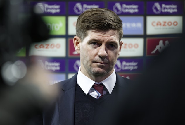 Steven Gerrard Aston Villa