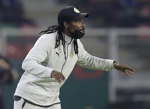 Aliou Cissé Senegal Manager World Cup VM 2022