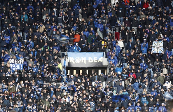 Atalanta fans Serie A