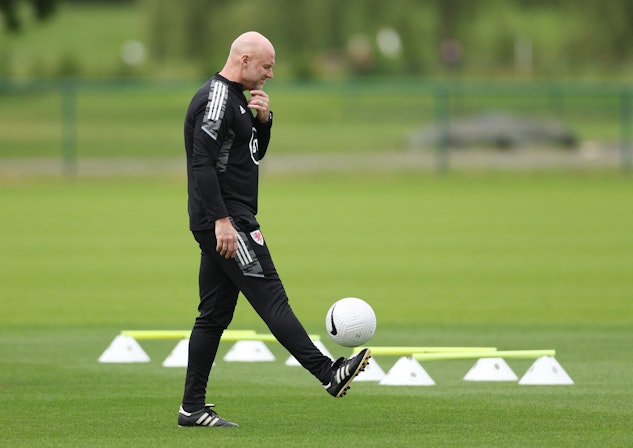 Rob Page tog över tränarjobbet för Wales sommaren 2022