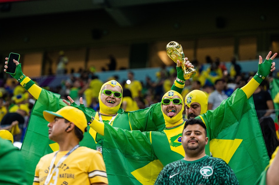 Brasilian Fans World Cup 2022
