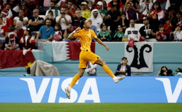 Cody Gakpo Nederländerna VM2022