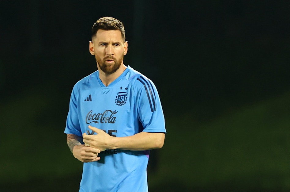 Messi Argentina Nederländerna VM