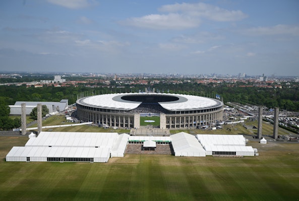 Final Fotbolls EM 2024 Olympia stadion i Berlin