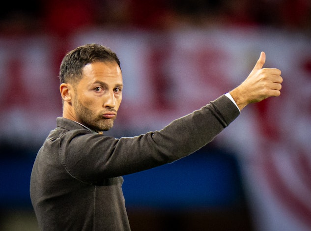 Belgiens förbundskapten Domenico Tedesco