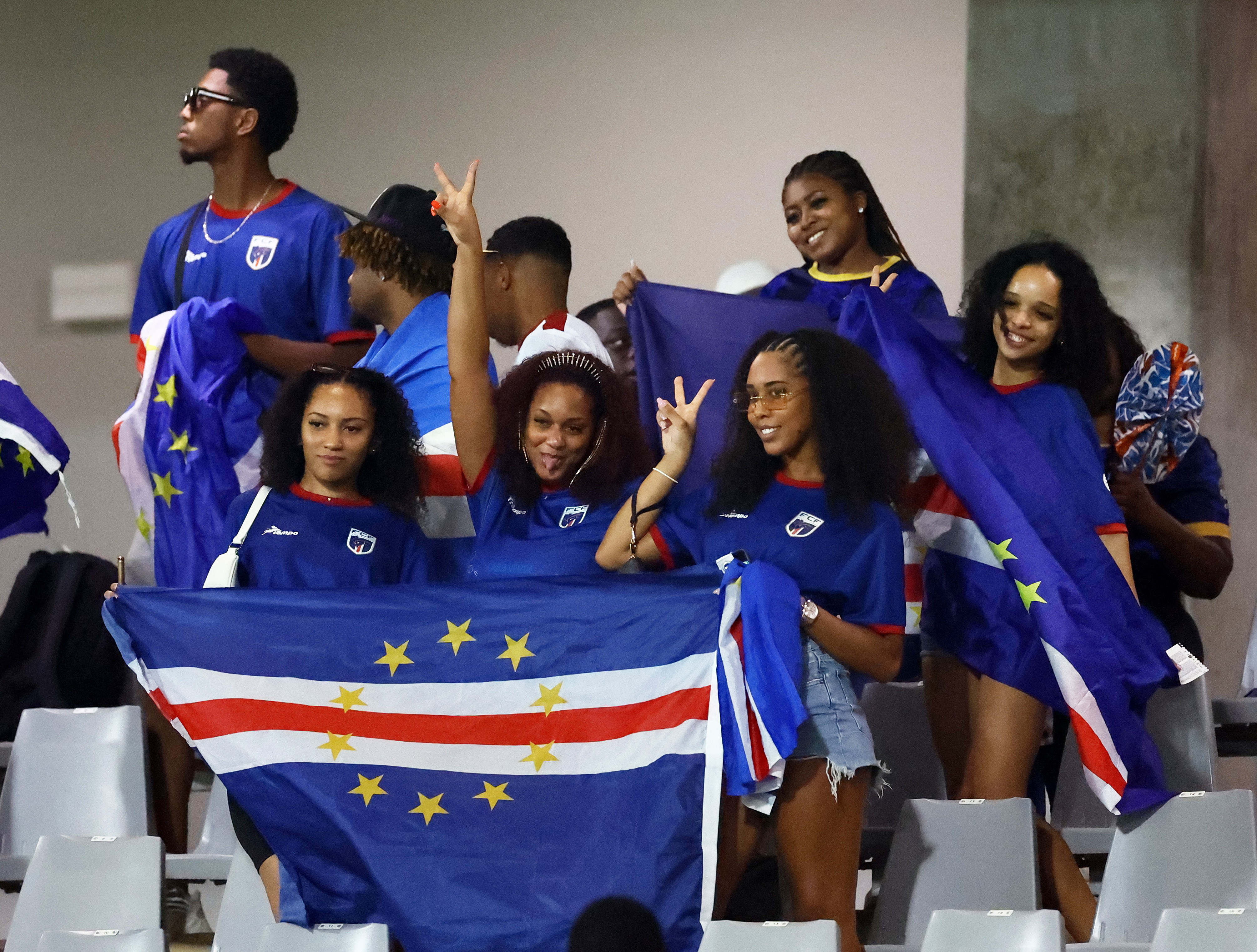 Cape Verde fans