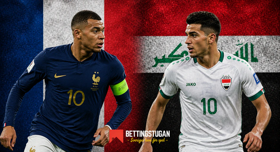 Inför Frankrike - Irak i Fotbolls-VM 2026