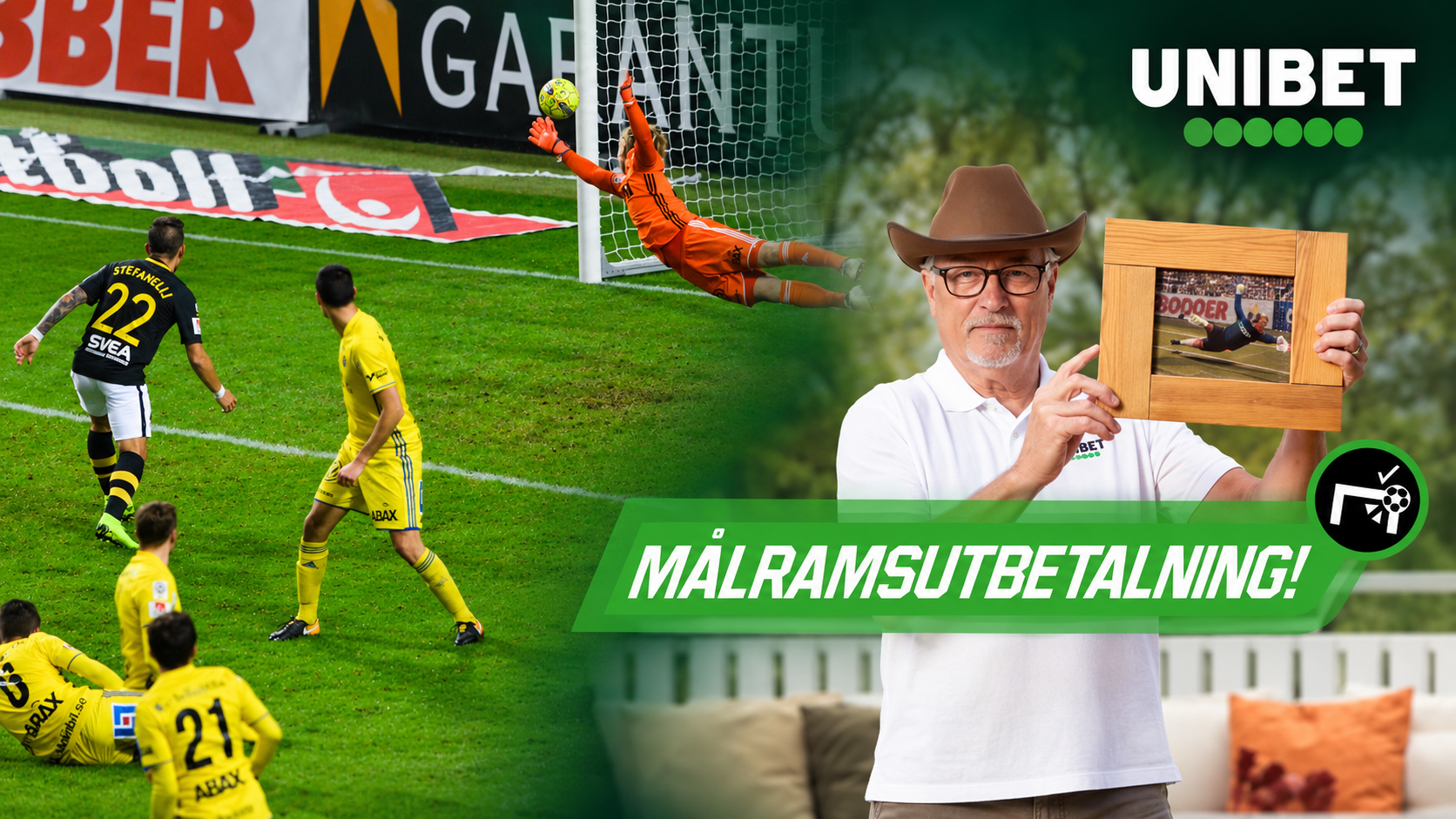 Unibets målramsutbetalning är tillbaka: stolpskott kan ge vinst
