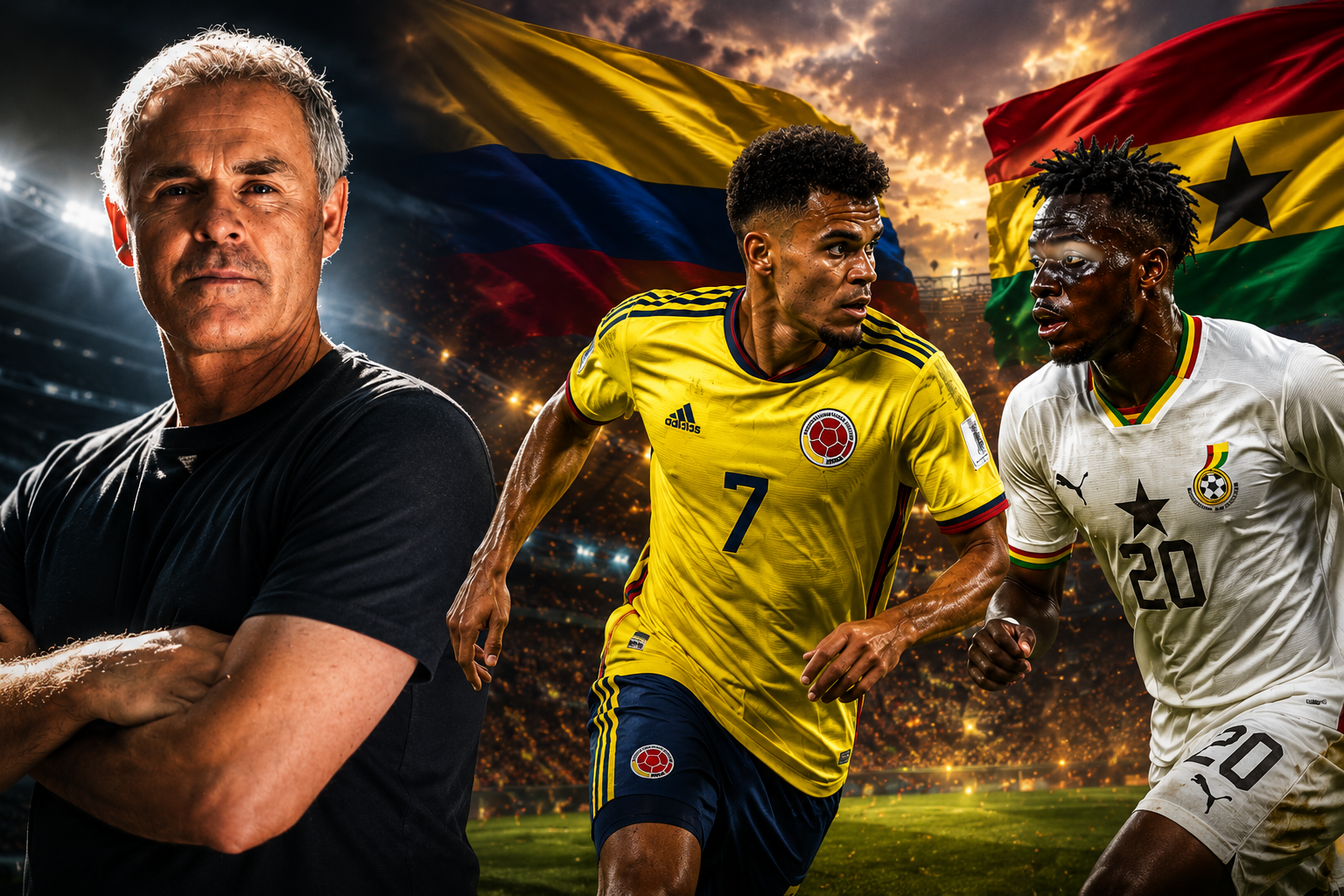 Inför Colombia - Ghana: "Limpar varnar! Fotboll är inte logiskt"