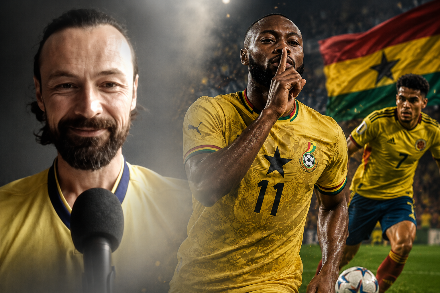 Mirza varnar inför Colombia - Ghana: "Han kan avgöra"