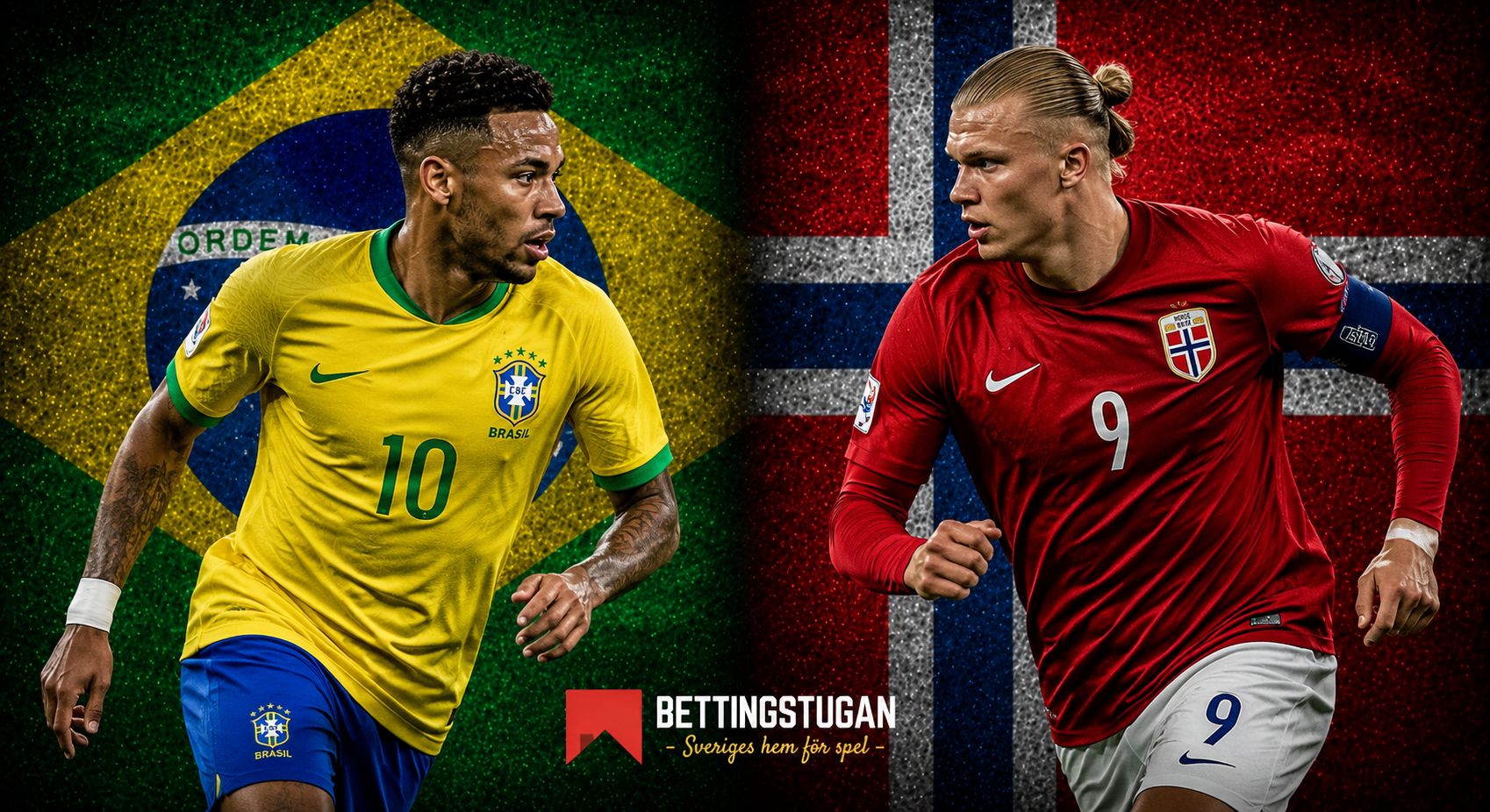 inför Brasilien - Norge  i Fotbolls-VM 2026