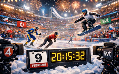 OS idag Måndag 9 Februari