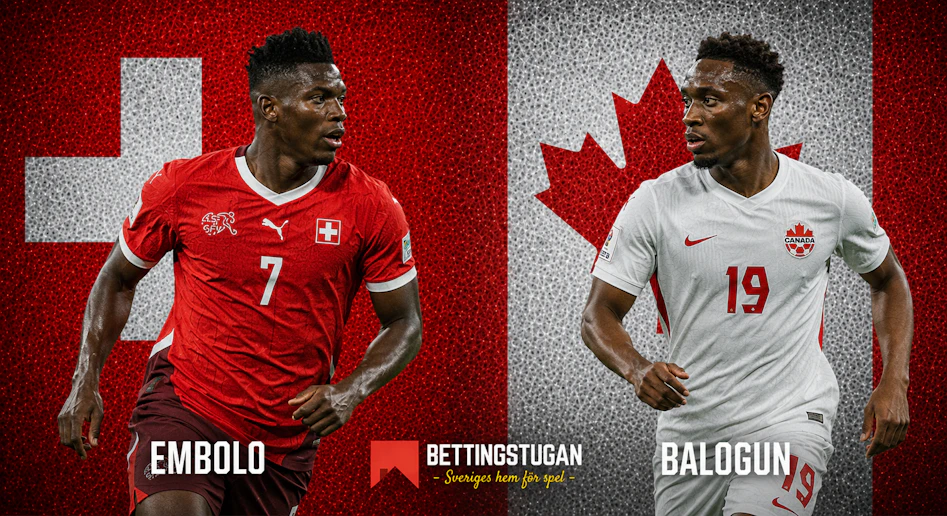 Schweiz mot Kanada