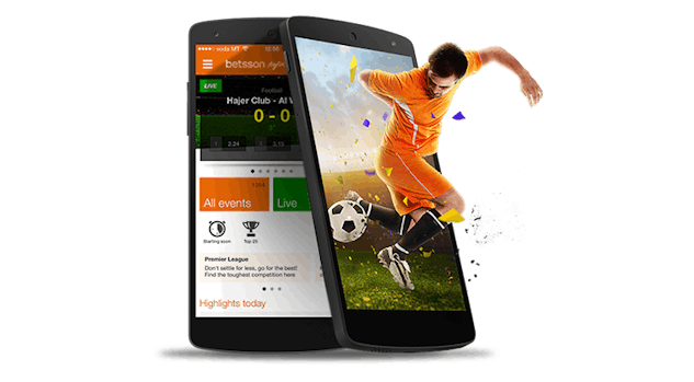 Betsson Mobil app
