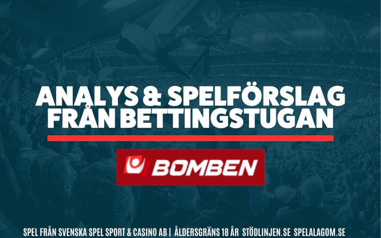 Speltips Bomben » Söndag 14/6