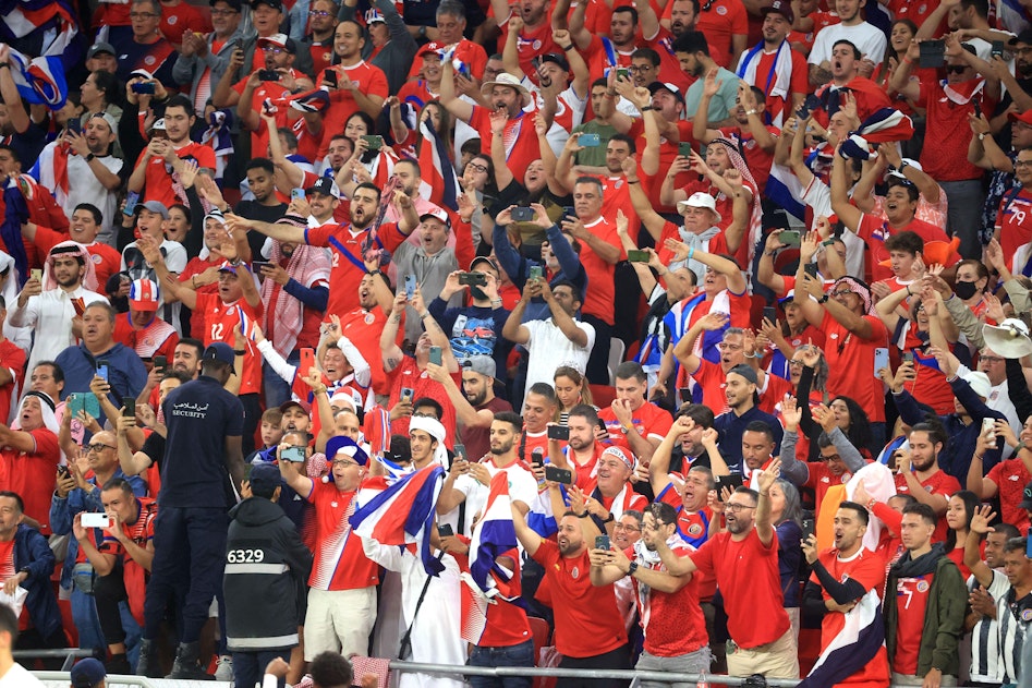 Costa Rica fans