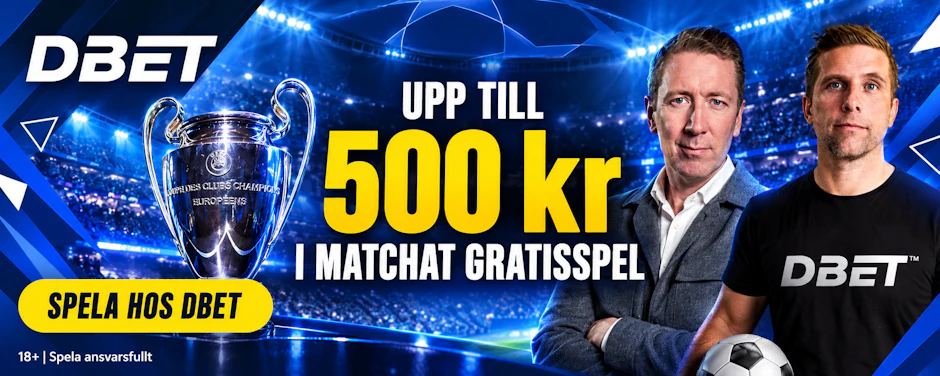 DBET banner med bla arena och trofe