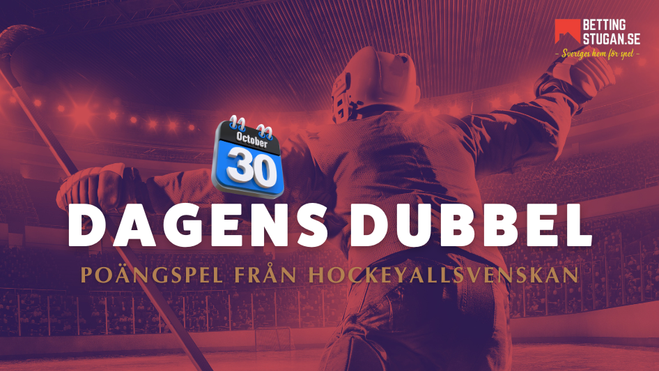 Dagens Dubbel Bettingstugan Onsdag 30 oktober
