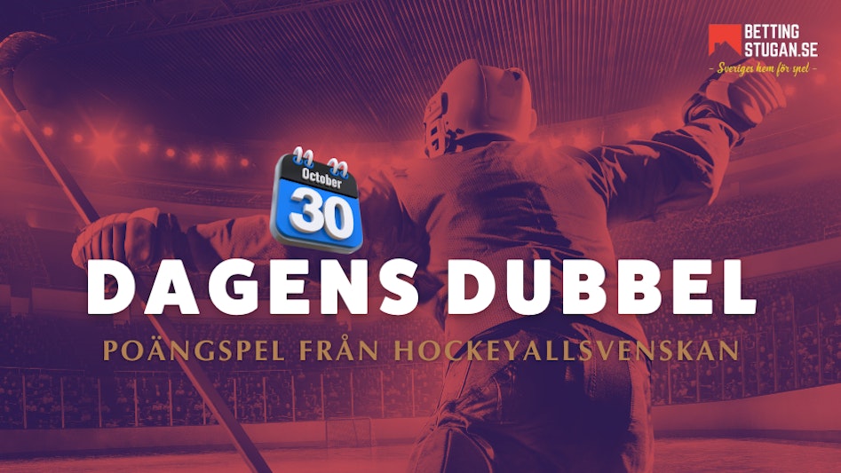 Dagens Dubbel Bettingstugan Onsdag 30 oktober