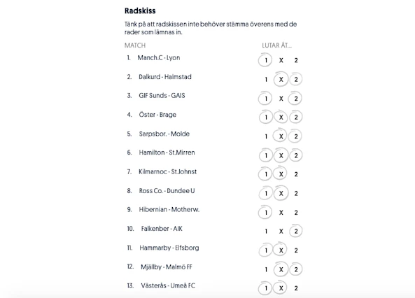 Daniel Stryktips final