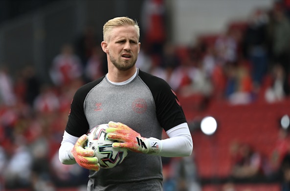 Danmarks malvakt Kasper Schmeichel